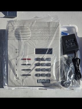 Teladin Corded Answering Machine with AC Adapter